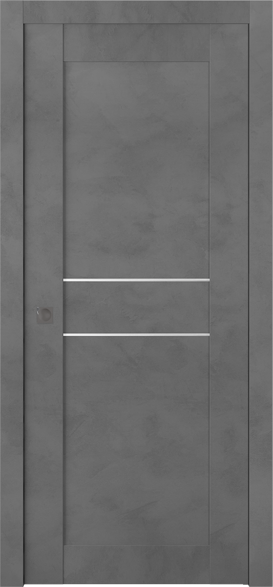 AVON 07 2HN DARK URBAN POCKET BELLDINNI MODERN INTERIOR DOOR - 1