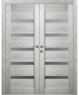 AVON 07-04 VETRO RIBEIRA ASH DOUBLE BELLDINNI MODERN INTERIOR DOOR - 6