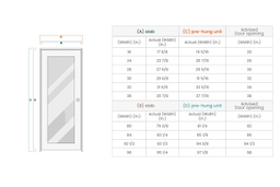 ESTA VETRO BIANCO NOBLE SWING BELLDINNI MODERN INTERIOR DOOR - 13