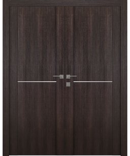 AVON 01 1H VERALINGA OAK DOUBLE BELLDINNI MODERN INTERIOR DOOR - 7