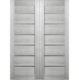 AVON 07-02 VETRO RIBEIRA ASH DOUBLE BELLDINNI MODERN INTERIOR DOOR - 2