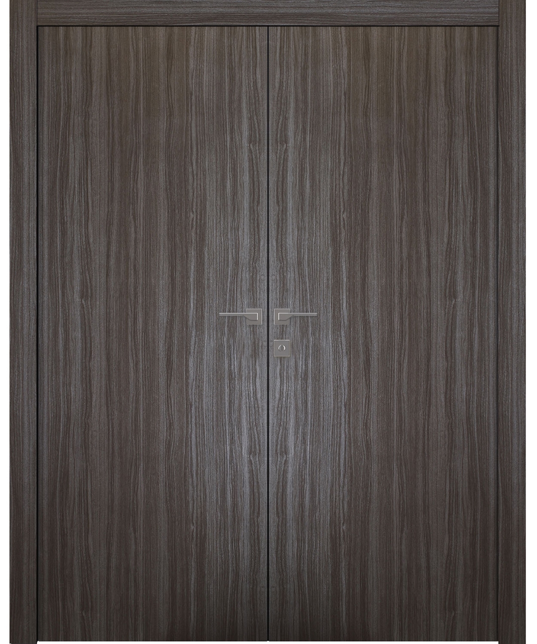 PALLADIO GRAY OAK DOUBLE DOORS BELLDINNI MODERN INTERIOR DOOR - 1