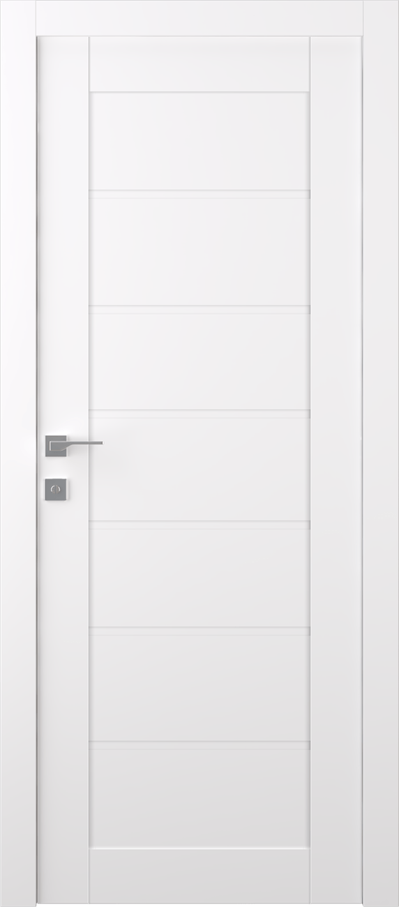 ALDA SNOW WHITE SWING BELLDINNI MODERN INTERIOR DOOR - 1
