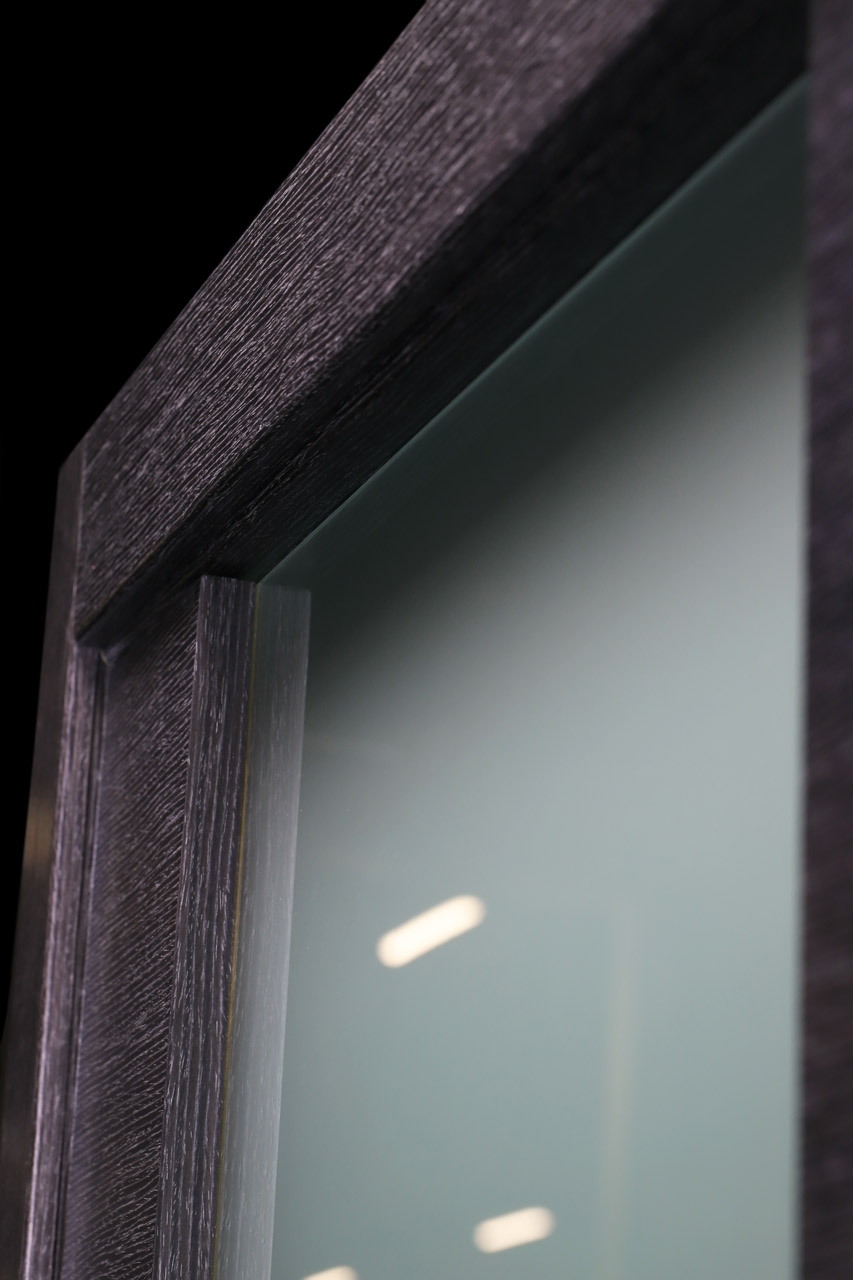 AVANTI 202 VETRO BLACK APRICOT DOUBLE BELLDINNI MODERN INTERIOR DOOR - 7