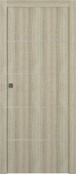 OPTIMA 4H SHAMBOR POCKET BELLDINNI MODERN INTERIOR DOOR - 1
