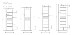 AVON 07-06 VETRO LOIRE ASH POCKET DOORS BELLDINNI MODERN INTERIOR DOOR - 4