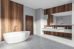 OPTIMA 4H PECAN NUTWOOD SWING DOORS BELLDINNI MODERN INTERIOR DOOR - 2