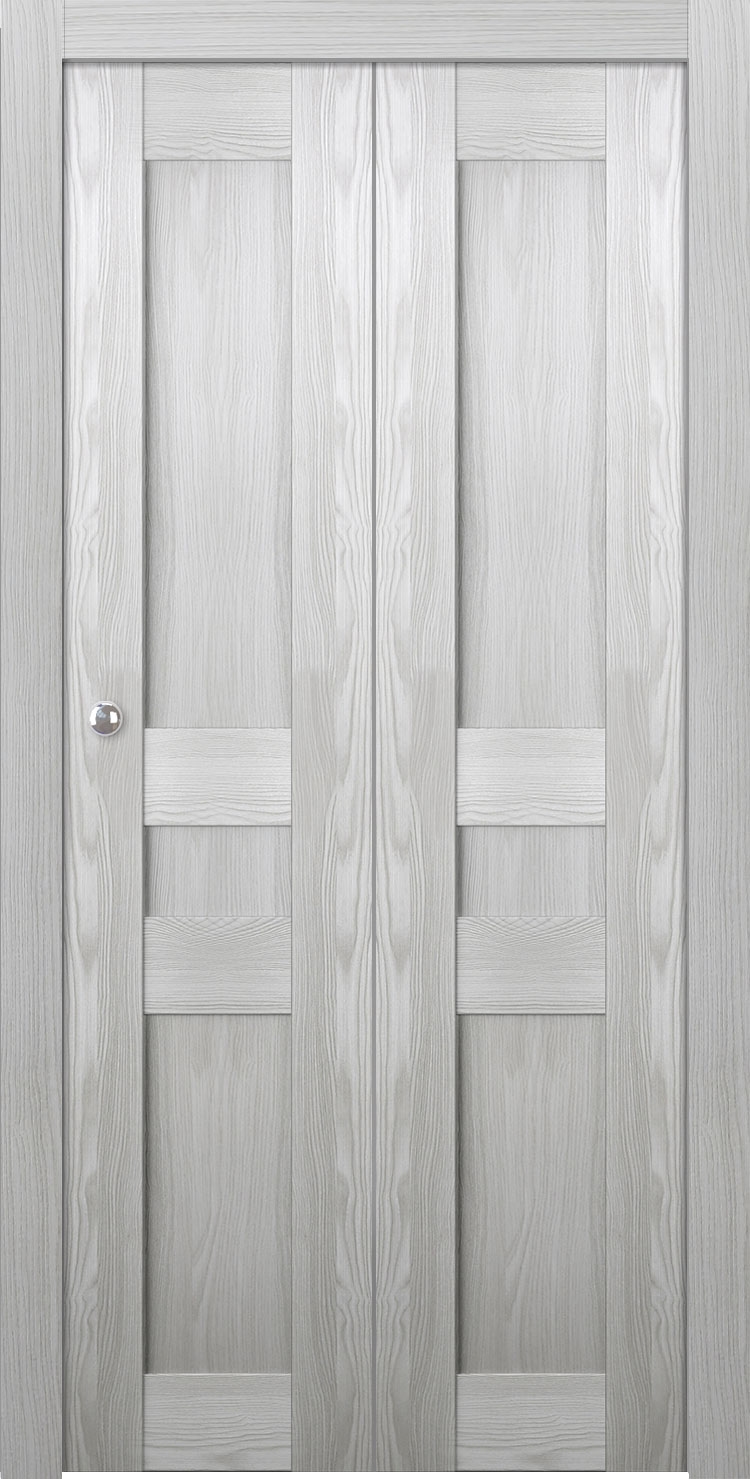AVON 07 2R RIBEIRA ASH BI-FOLD BELLDINNI MODERN INTERIOR DOOR - 2
