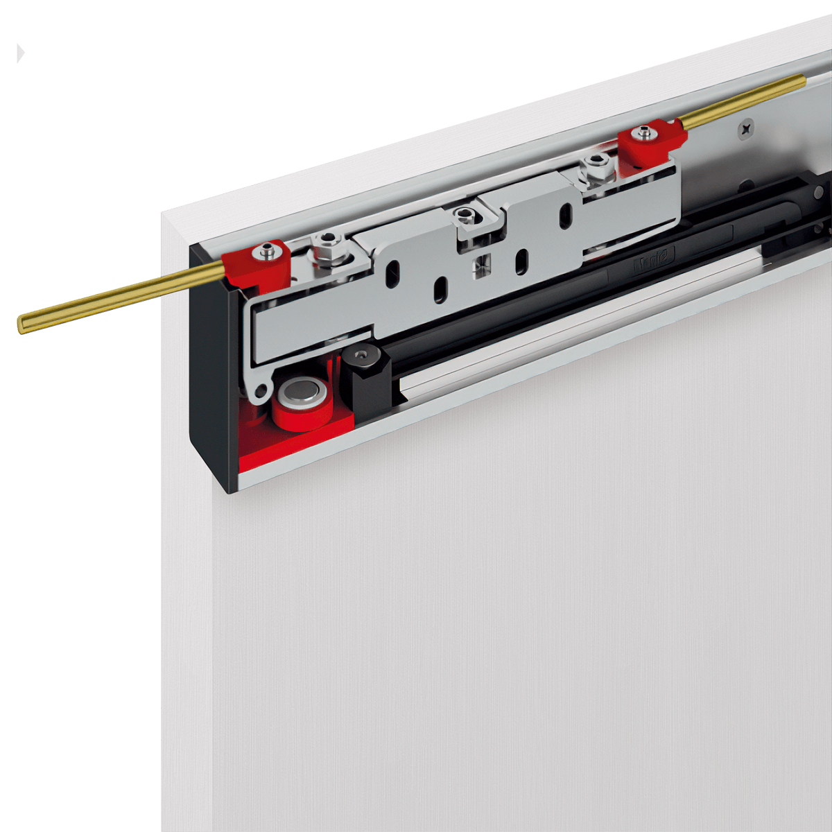 PALLADIO 2V BIANCO NOBLE MAGIC BELLDINNI MODERN INTERIOR DOOR - 2