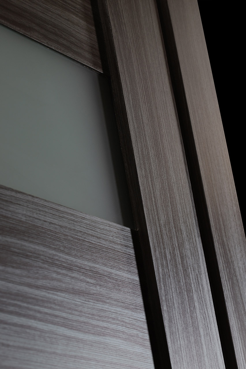 EDNA VETRO GRAY OAK SWING BELLDINNI MODERN INTERIOR DOOR - 7