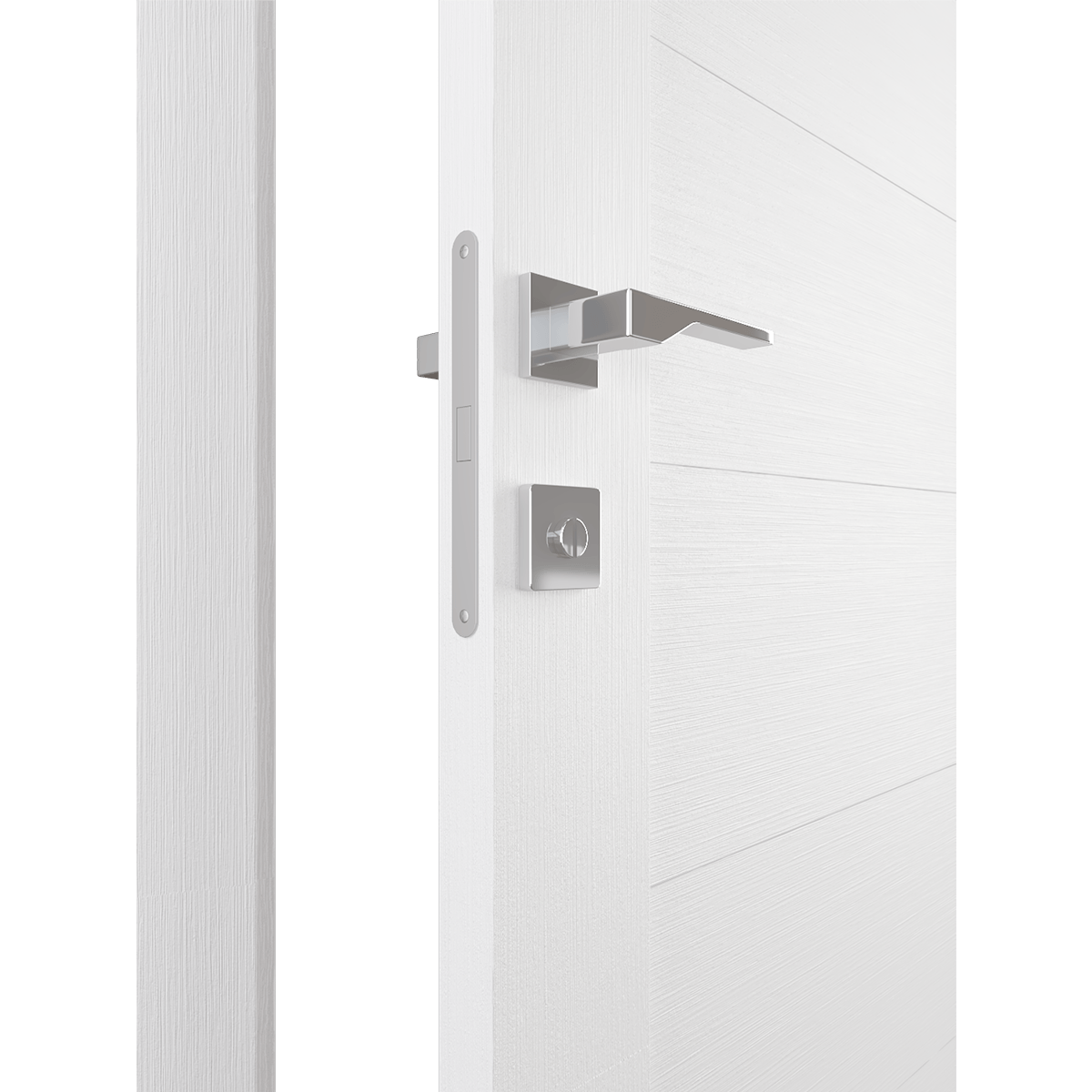 ESTA VETRO BIANCO NOBLE BI-FOLD BELLDINNI MODERN INTERIOR DOOR - 2