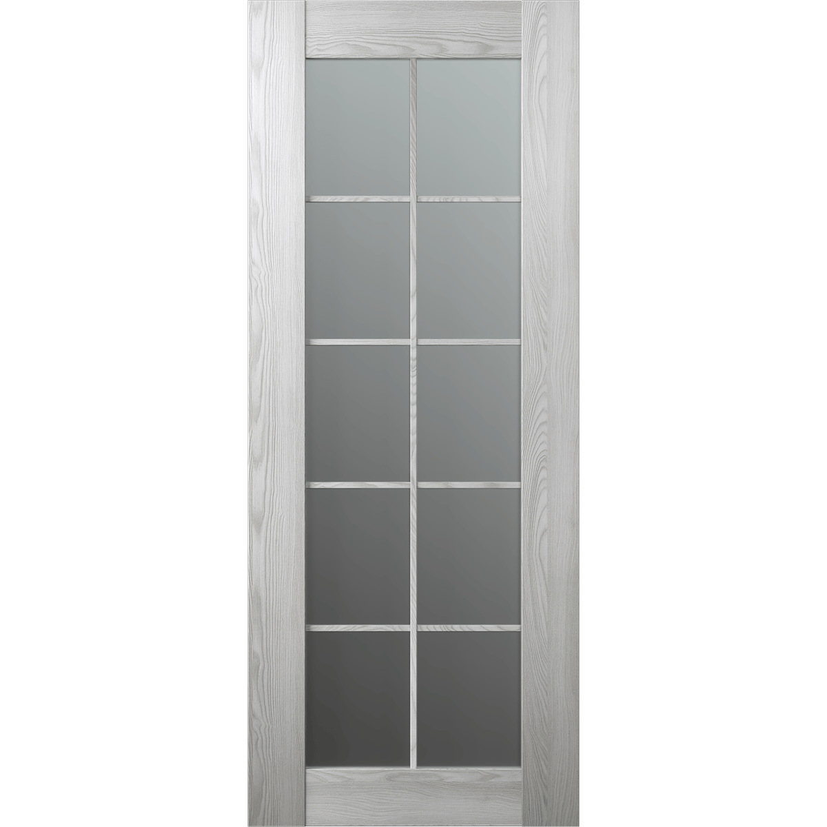 AVON 10 LITE VETRO RIBEIRA ASH BARN BELLDINNI MODERN INTERIOR DOOR - 4