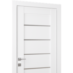 ALBA BIANCO NOBLE SWING BELLDINNI MODERN INTERIOR DOOR - 8
