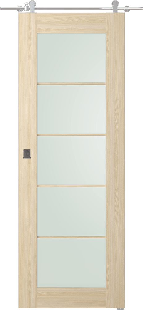 AVON 5 LITE VETRO LOIRE ASH BARN BELLDINNI MODERN INTERIOR DOOR - 1
