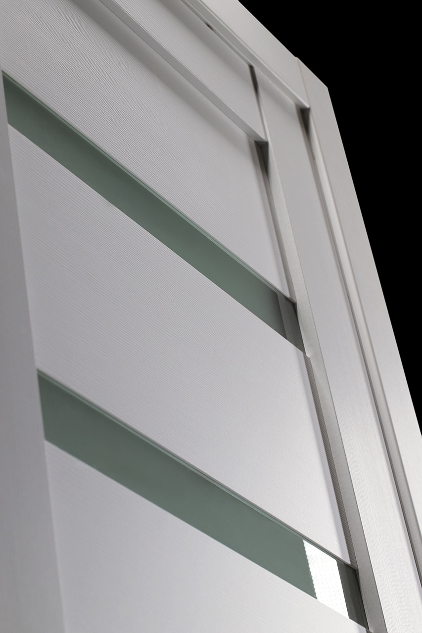 LEORA VETRO BIANCO NOBLE SWING BELLDINNI MODERN INTERIOR DOOR - 10