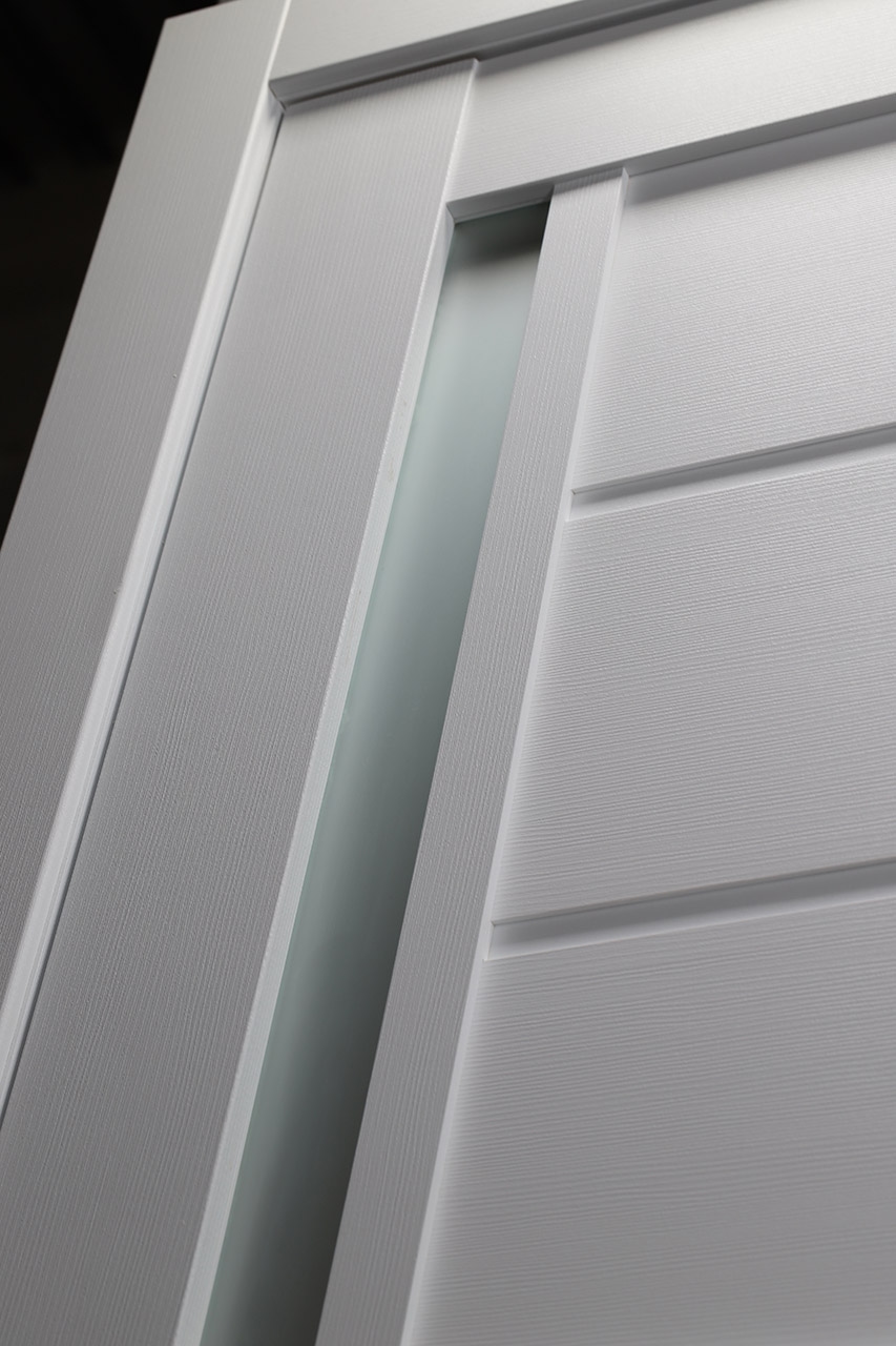 ESTA VETRO BIANCO NOBLE SWING BELLDINNI MODERN INTERIOR DOOR - 4