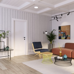 OPTIMA SNOW WHITE SWING BELLDINNI MODERN INTERIOR DOOR - 3