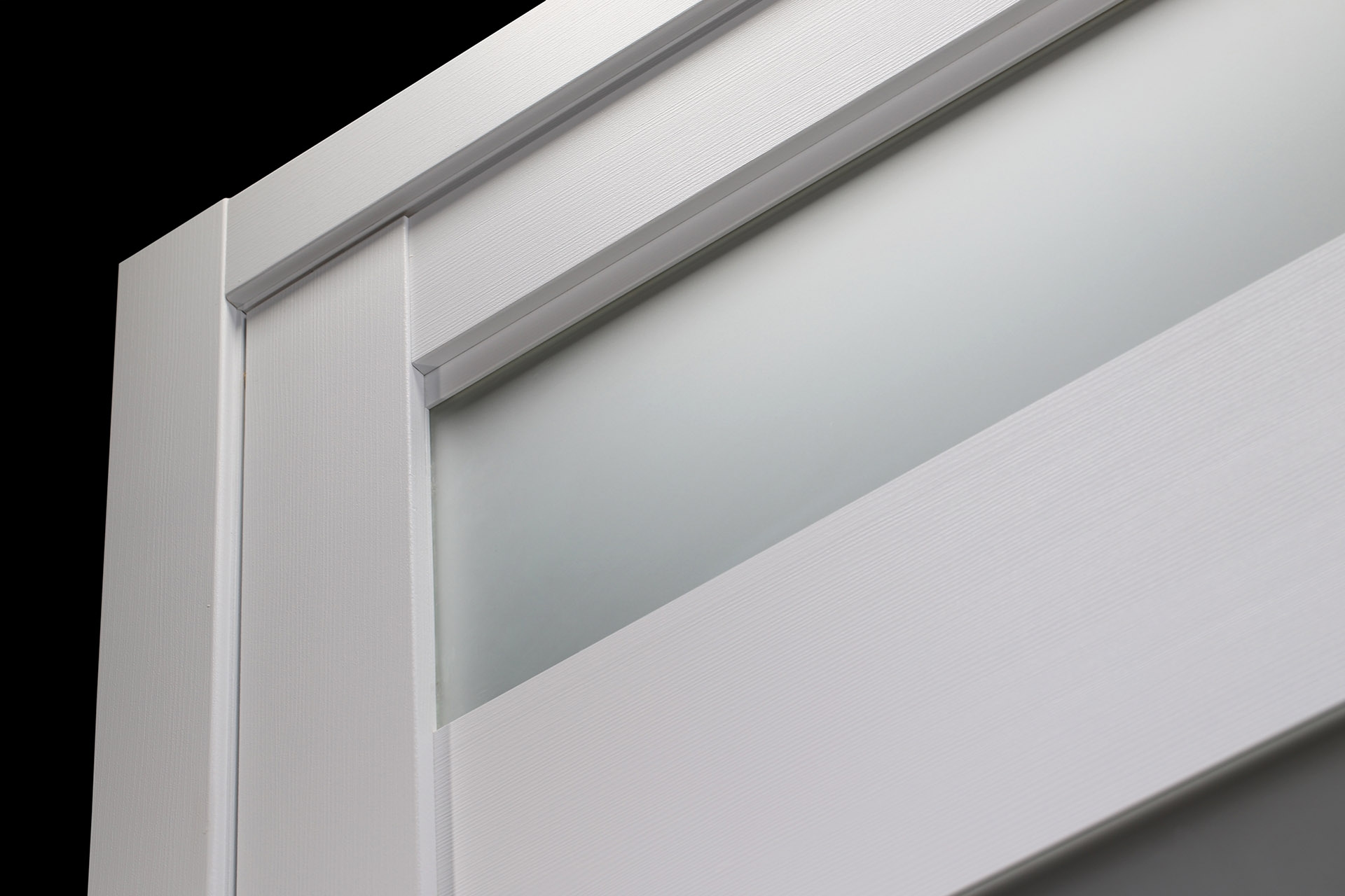 DELLA VETRO BIANCO NOBLE BYPASS BELLDINNI MODERN INTERIOR DOOR - 7