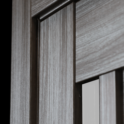 ESTA VETRO GRAY OAK BYPASS BELLDINNI MODERN INTERIOR DOOR - 1