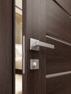 AVON 202 VETRO VERALINGA OAK SWING BELLDINNI MODERN INTERIOR DOOR - 3