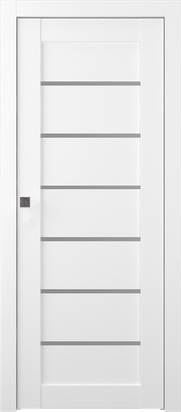 ALBA BIANCO NOBLE POCKET BELLDINNI MODERN INTERIOR DOOR - 1