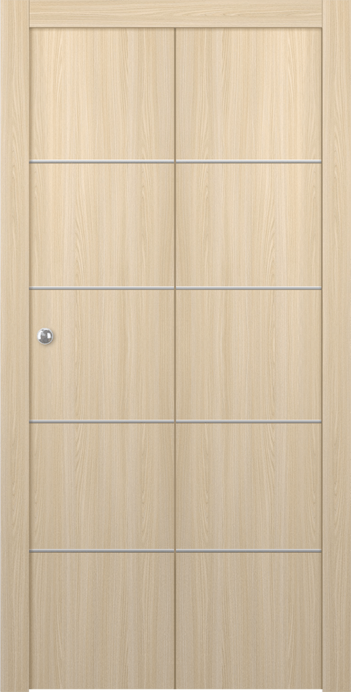 OPTIMA 4H LOIRE ASH BI-FOLD DOORS BELLDINNI MODERN INTERIOR DOOR - 1