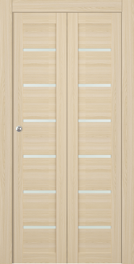 AVON 07-02 VETRO LOIRE ASH BI-FOLD DOORS BELLDINNI MODERN INTERIOR DOOR - 1