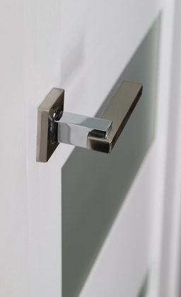 DELLA VETRO BIANCO NOBLE DOUBLE POCKET BELLDINNI MODERN INTERIOR DOOR - 7