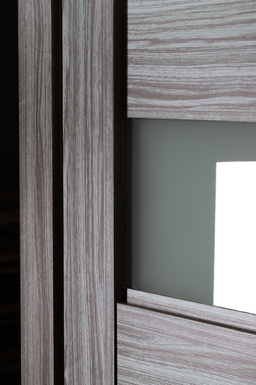 DESSA VETRO GRAY OAK SWING BELLDINNI MODERN INTERIOR DOOR - 5