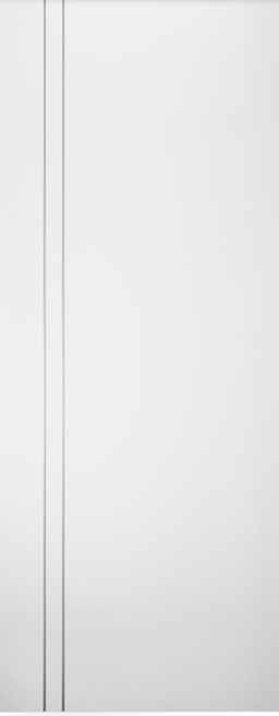 PALLADIO 2V BIANCO NOBLE SLAB BELLDINNI MODERN INTERIOR DOOR - 1