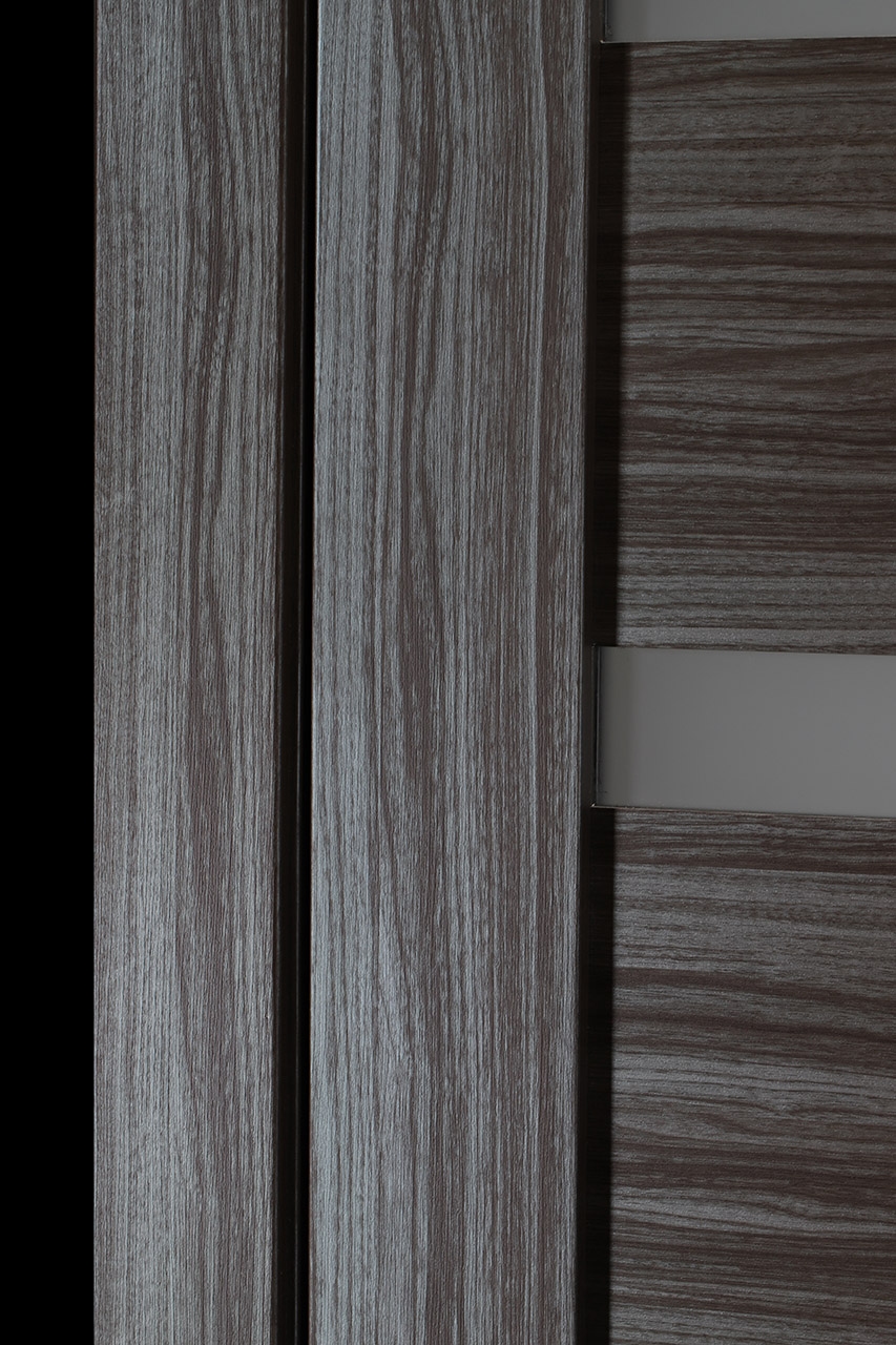 LEORA VETRO GRAY OAK SWING BELLDINNI MODERN INTERIOR DOOR - 8