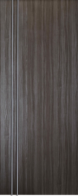 PALLADIO 2V GRAY OAK SLAB BELLDINNI MODERN INTERIOR DOOR - 1
