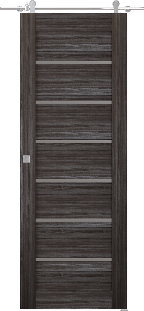ALBA GRAY OAK BARN BELLDINNI MODERN INTERIOR DOOR - 2