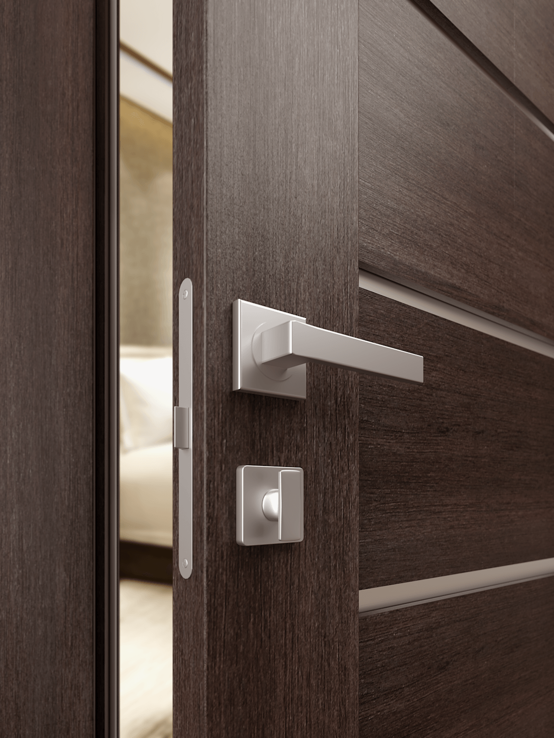 AVON 07-02 VETRO VERALINGA OAK SWING BELLDINNI MODERN INTERIOR DOOR - 3