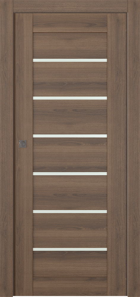 AVON 07-02 VETRO PECAN NUTWOOD POCKET DOORS BELLDINNI MODERN INTERIOR DOOR - 1