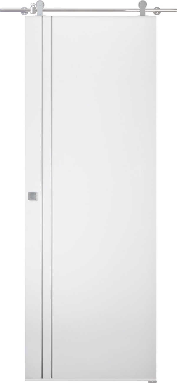 PALLADIO 2V BIANCO NOBLE BARN BELLDINNI MODERN INTERIOR DOOR - 4