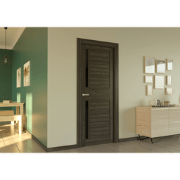 ESTA VETRO GRAY OAK DOUBLE BELLDINNI MODERN INTERIOR DOOR - 2