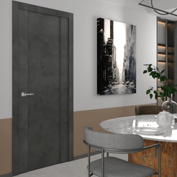 AVON 01 DARK URBAN BYPASS DOORS BELLDINNI MODERN INTERIOR DOOR - 6