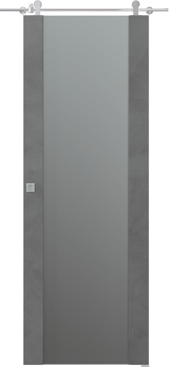AVON 202 VETRO DARK URBAN BARN BELLDINNI MODERN INTERIOR DOOR - 1