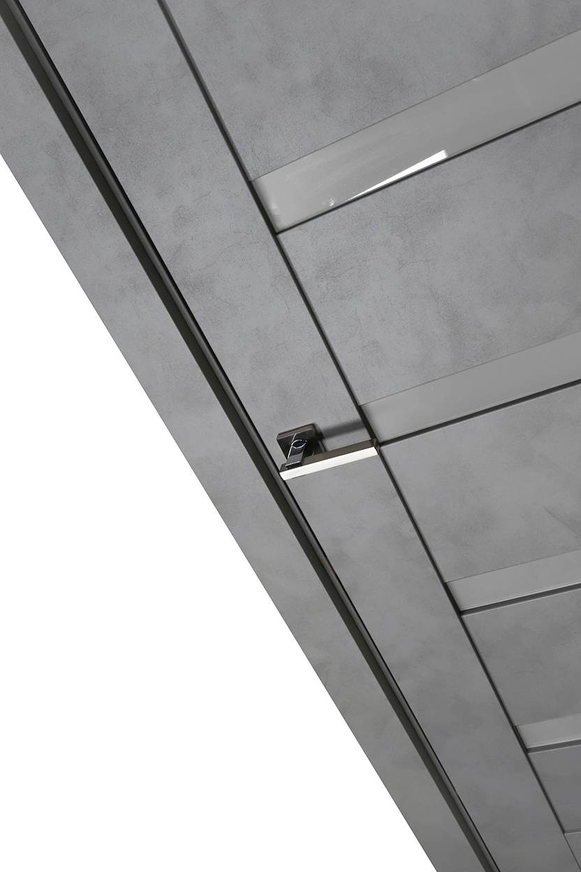 AVON 07-04 VETRO DARK URBAN SWING BELLDINNI MODERN INTERIOR DOOR - 1