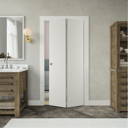 PALLADIO BIANCO NOBLE BI-FOLD DOORS BELLDINNI MODERN INTERIOR DOOR - 1