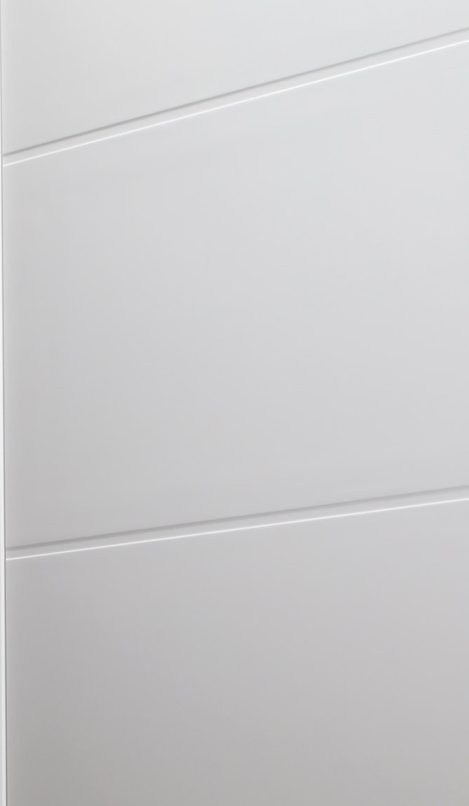 ARVIKA POLAR WHITE SLAB BELLDINNI MODERN INTERIOR DOOR - 3