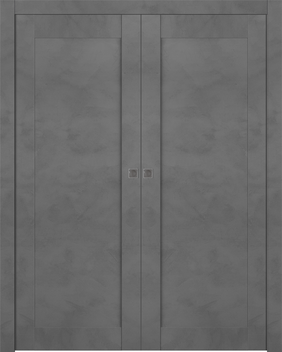 AVON 07 DARK URBAN DOUBLE POCKET BELLDINNI MODERN INTERIOR DOOR - 1