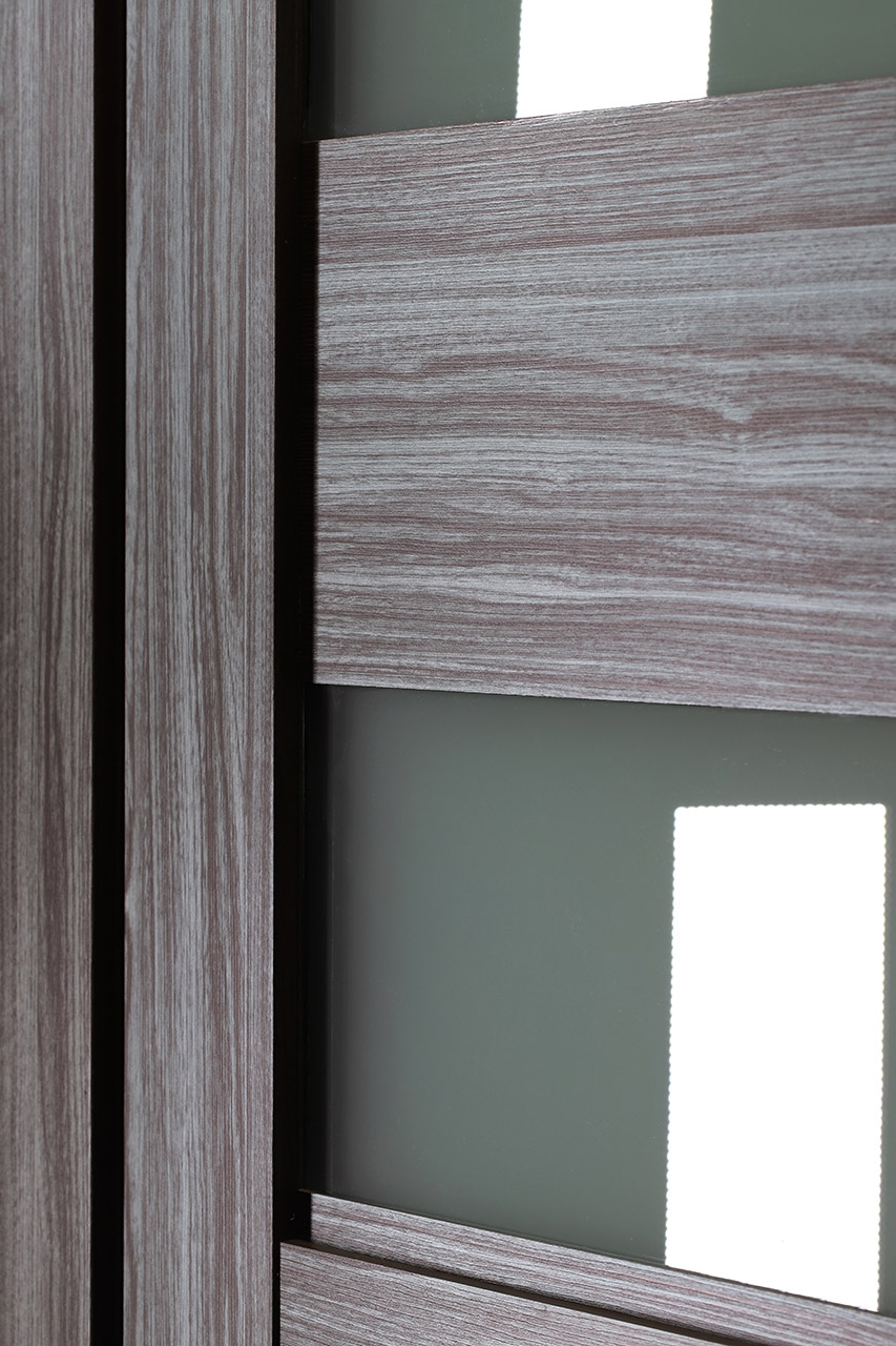 DELLA VETRO GRAY OAK SWING BELLDINNI MODERN INTERIOR DOOR - 7