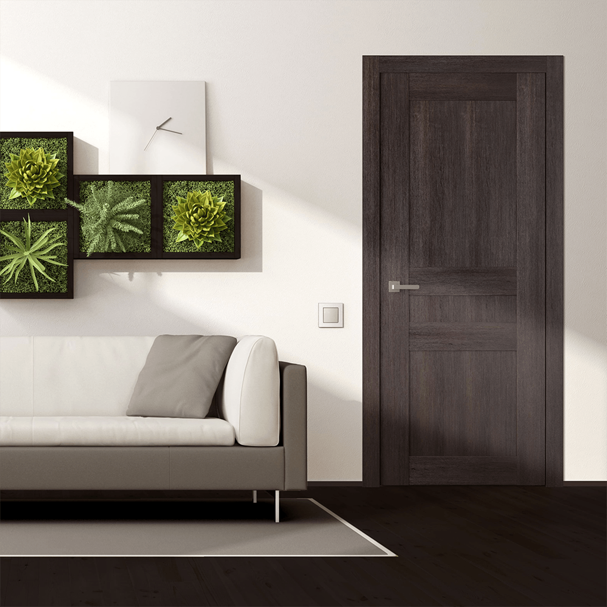 AVON 07 2R VERALINGA OAK DOUBLE BELLDINNI MODERN INTERIOR DOOR - 3