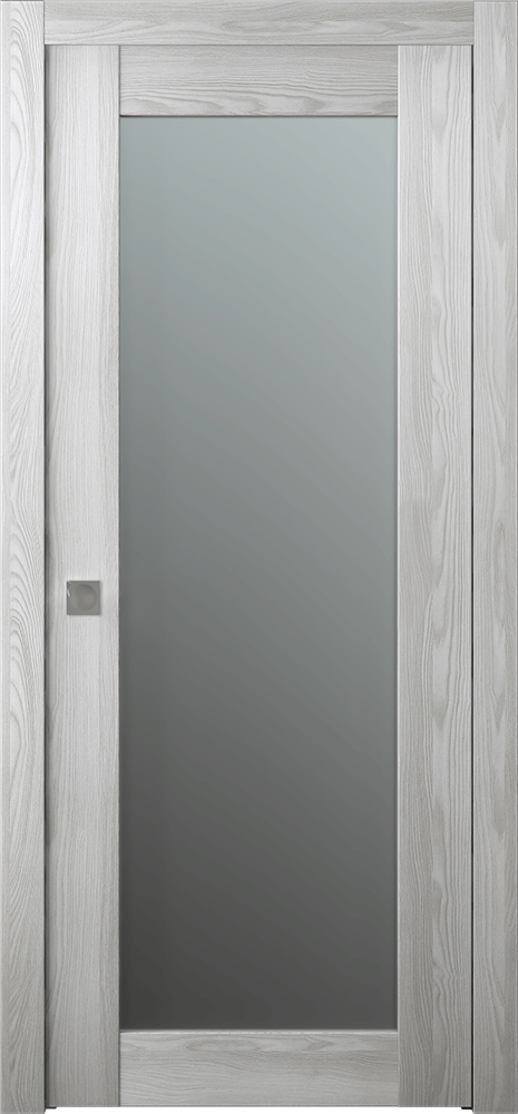 AVON 207 VETRO RIBEIRA ASH POCKET BELLDINNI MODERN INTERIOR DOOR - 1