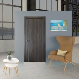 PALLADIO 2V GRAY OAK SWING BELLDINNI MODERN INTERIOR DOOR - 7