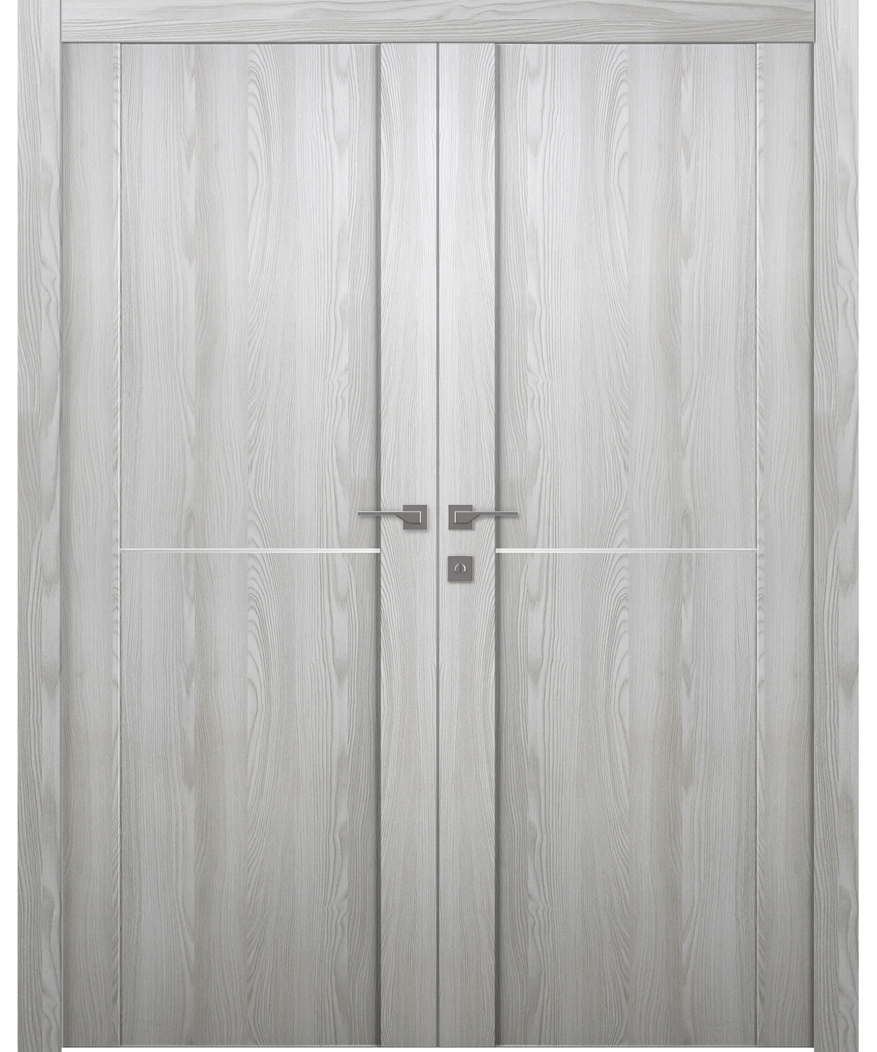 AVON 01 1H RIBEIRA ASH DOUBLE BELLDINNI MODERN INTERIOR DOOR - 3