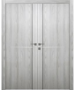 AVON 01 1H RIBEIRA ASH DOUBLE BELLDINNI MODERN INTERIOR DOOR - 3