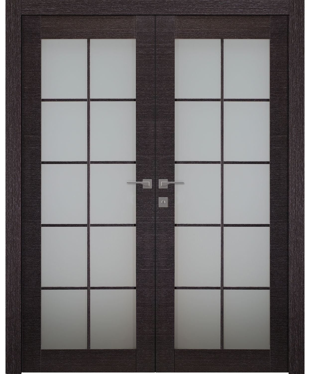 AVANTI 10 LITE VETRO BLACK APRICOT DOUBLE BELLDINNI MODERN INTERIOR DOOR - 7